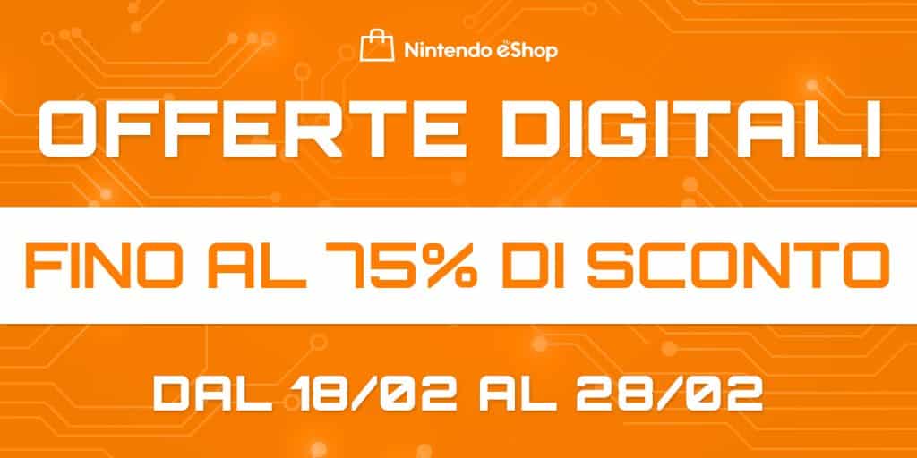 Nintendo switch, ondata di sconti su eshop fino al 75% di febbraio 2021 in arrivo