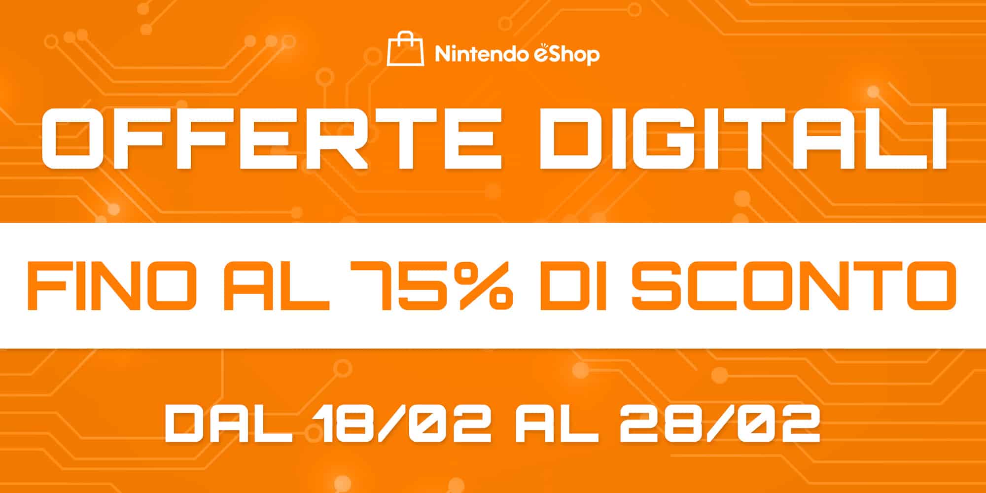 Nintendo Switch, ondata di sconti su eShop fino al 75% di febbraio 2021 in arrivo