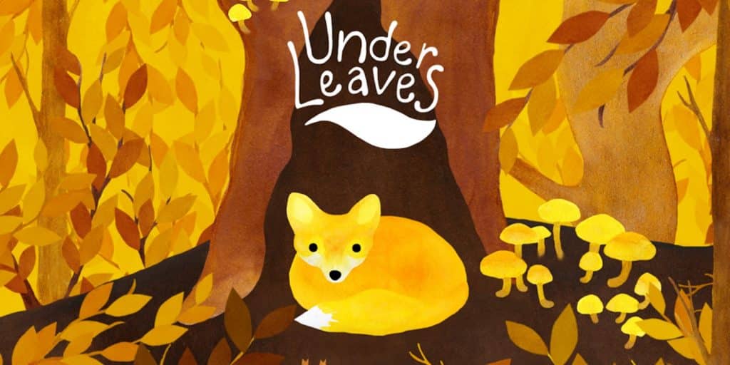Under leaves