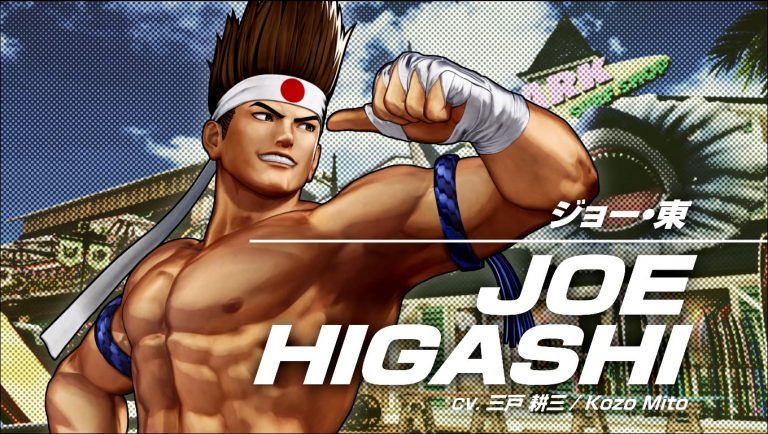 The king of fighters xv: rivelato joe higashi con un trailer