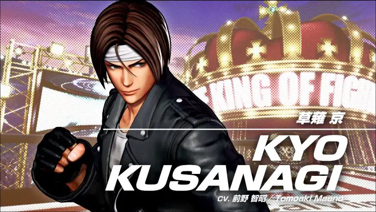 The King of Fighters XV Kyo Kusanagi 01
