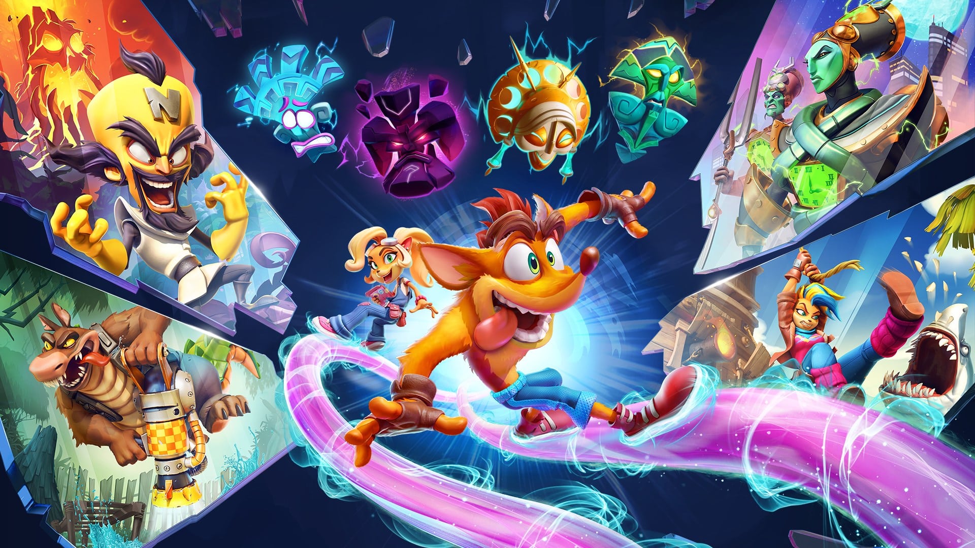 Crash Bandicoot 4: It’s About Time arriva su Nintendo Switch e next-gen