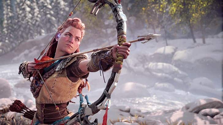 Aloy, protagonista di Horizon Forbidden West