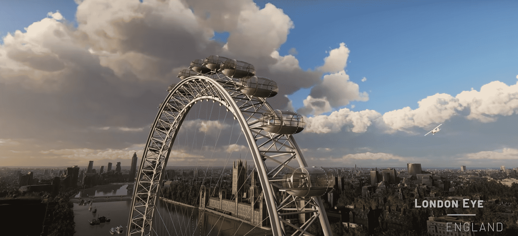 microsoft flight simulator london eye world update 3