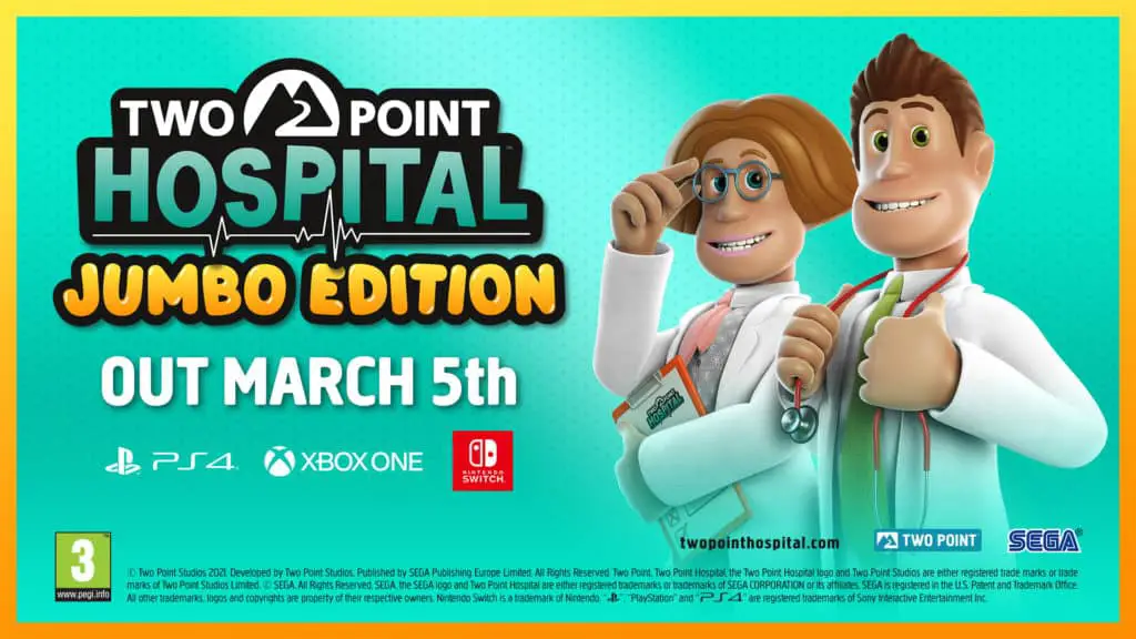 two point hospital jumbo edition locandina lancio