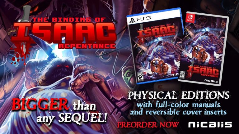 The binding of isaac: repentance, in arrivo l'edizione per playstation 5