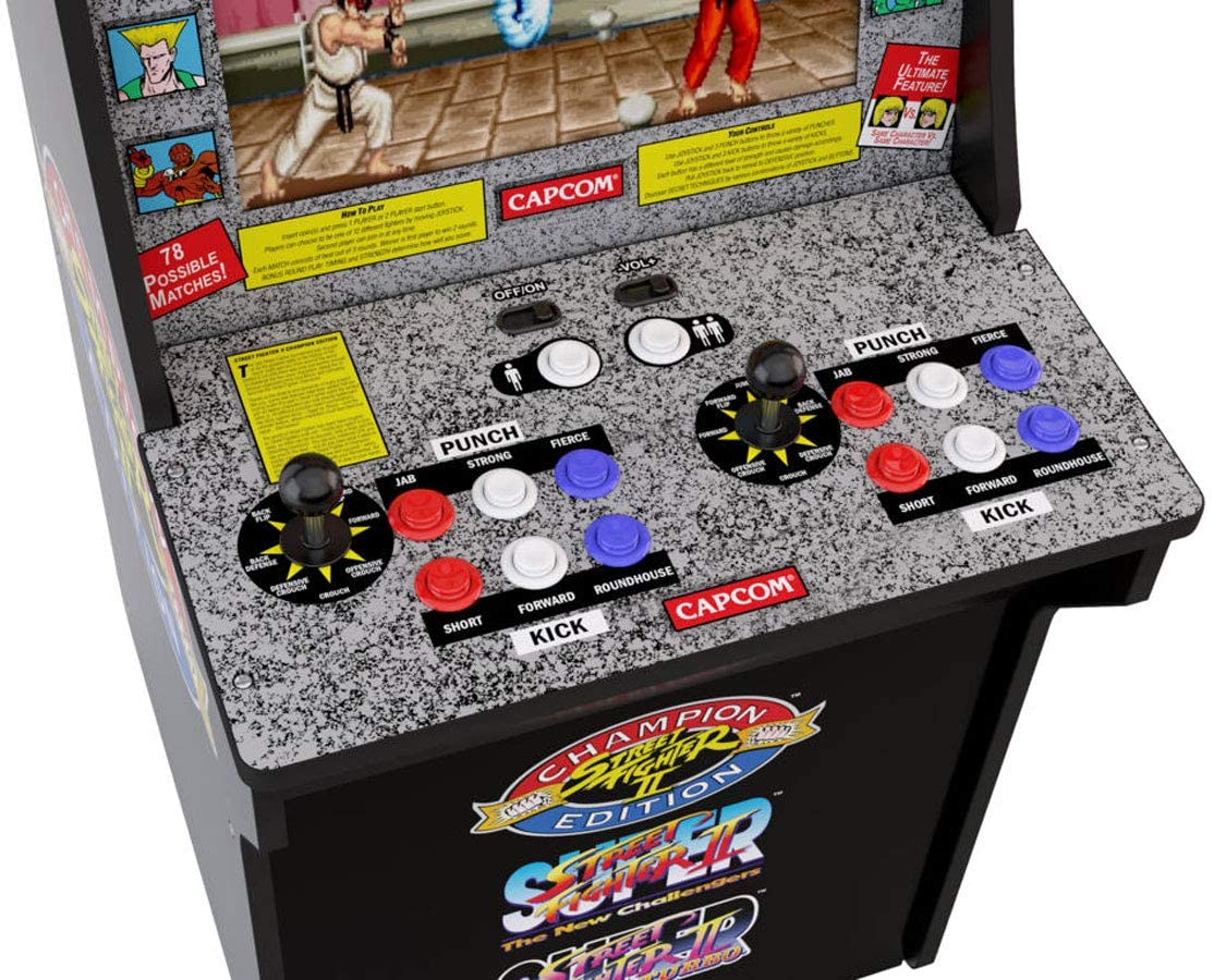 Street Fighter II: su amazon è in sconto il cabinet del gioco
