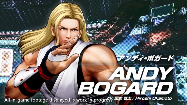 The king of fighters xv: arriva andy bogard