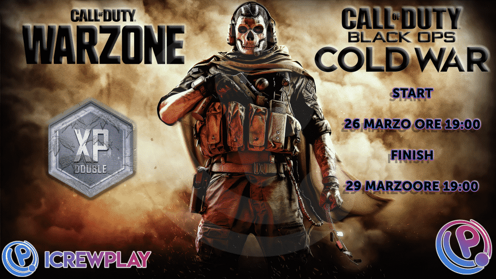 Cod warzone xp doppi