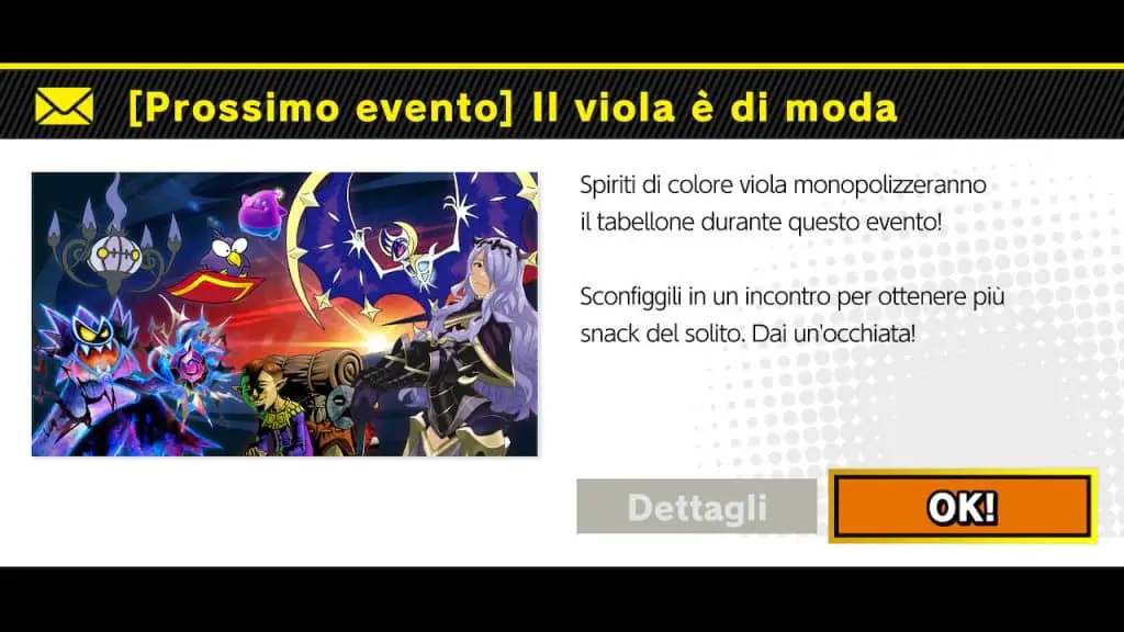 Super Smash Bros. Ultimate, evento del weekend “Il viola è di moda”