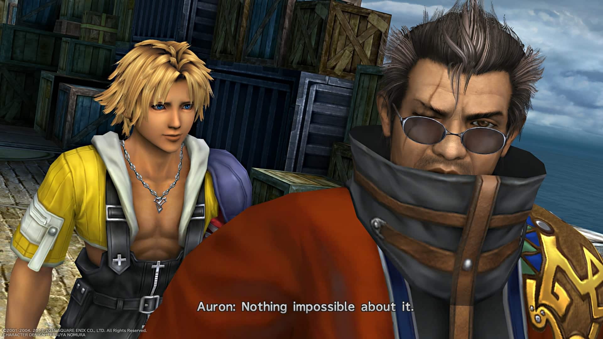 Auron e Tidus