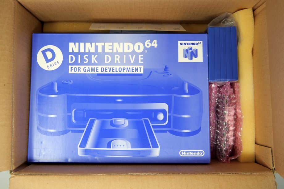 64DD Development Kit Shipping Box