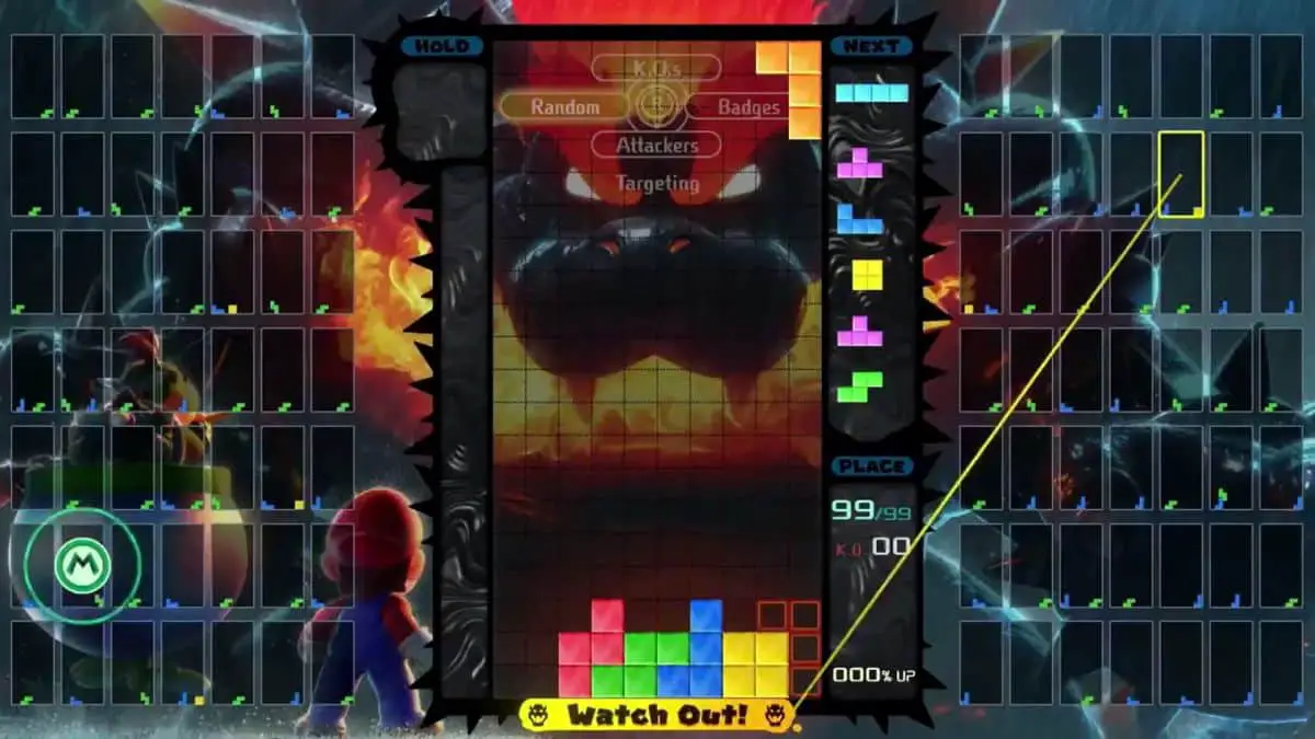 Tetris 99, coppa a tema Super Mario 3D World + Bowser’s Fury in arrivo