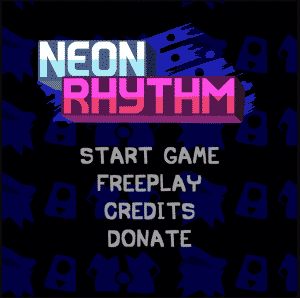 Newgrounds Neon Rhythm