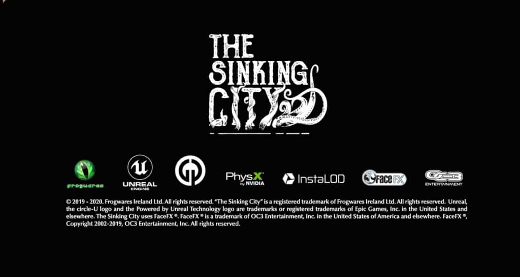 The Sinking City Original Loading Screen