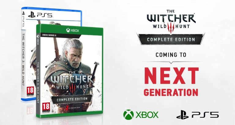 The witcher 3, classificate le versioni playstation 5 e xbox series x/s