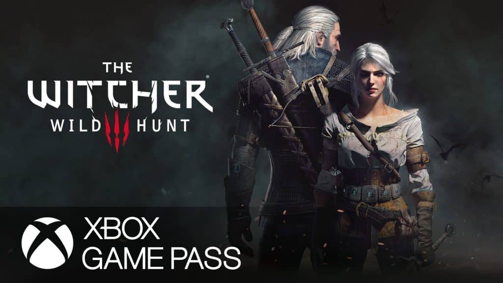 The witcher 3 xbox game pass