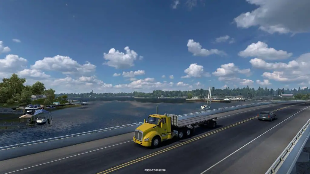 american truck simulator texas dlc screen