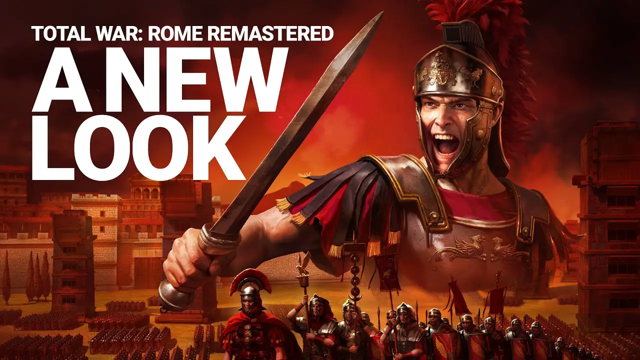 Total War: Rome Remastered, un nuovo trailer mostra le differenze grafiche