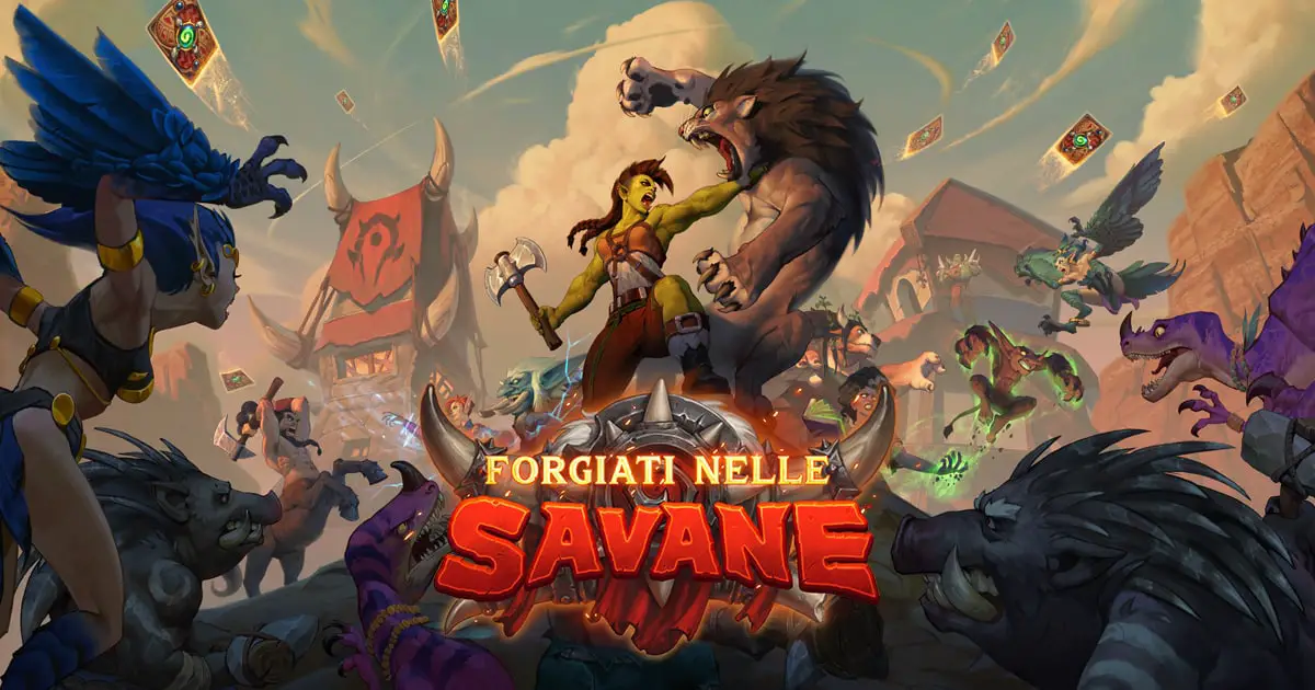Hearthstone si espande ancora con "Forgiati nelle Savane"