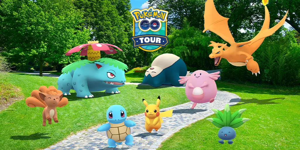 Pokémon Go Kanto Tour