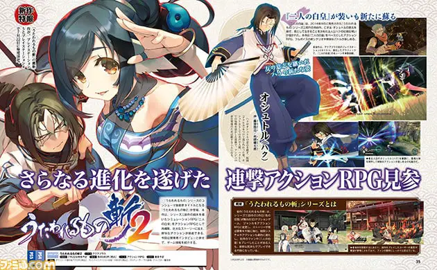 Utawarerumono, Utawarerumono ZAN, Utawarerumono ZAN 2, Utawarerumono PlayStation 5, Action J-RPG