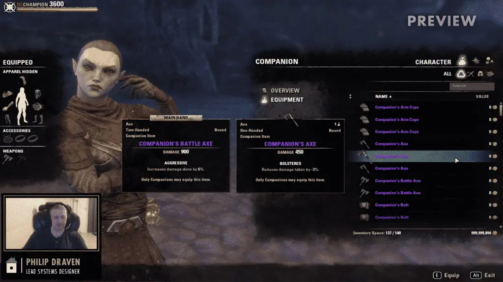 The Elder Scrolls Online: quello che sappiamo sui Companions di Blackwood