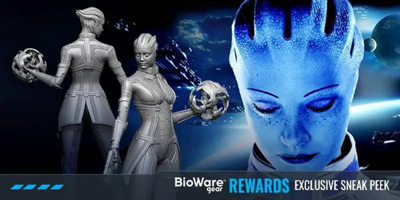 Mass Effect - Liara statue