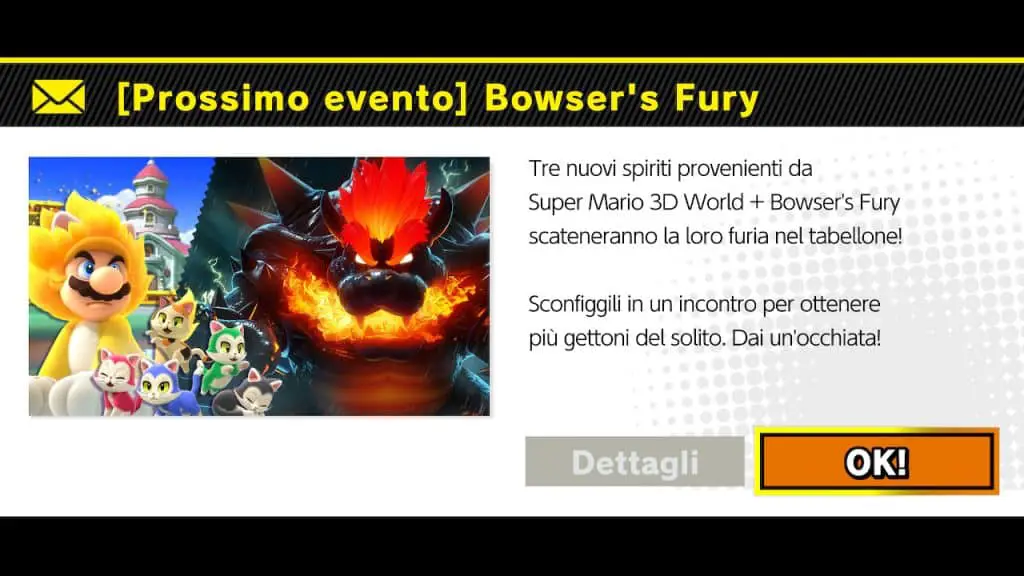 Super Smash Bros. Ultimate, Spiriti da Super Mario 3D World + Bowser's Fury