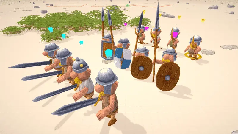 Gallic Wars Battle Simulator