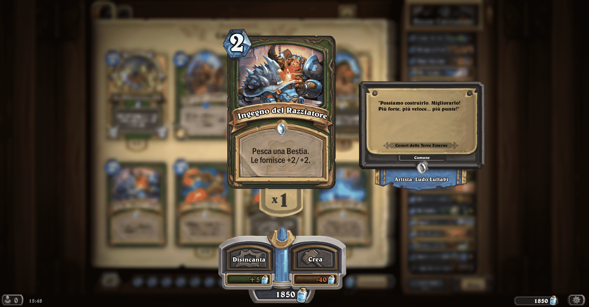 Hearthstone: Mazzo Cacciatore bestiale