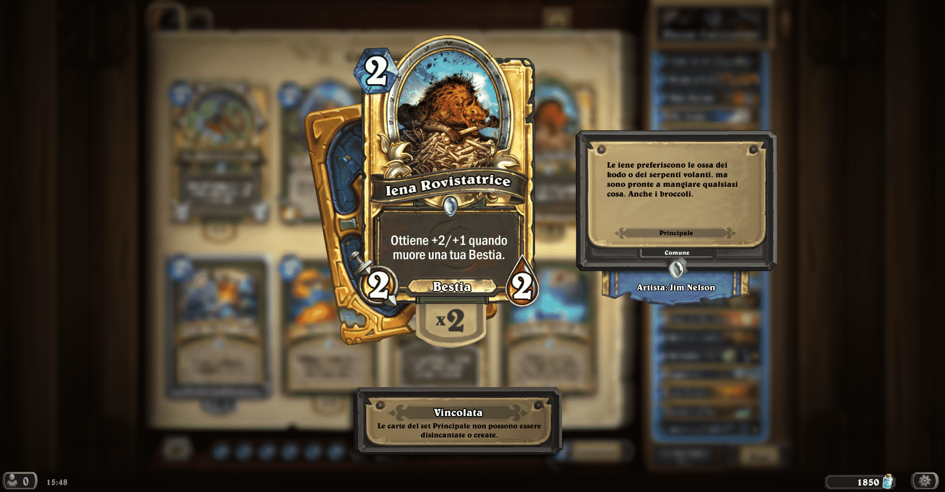 Hearthstone: Mazzo Cacciatore bestiale