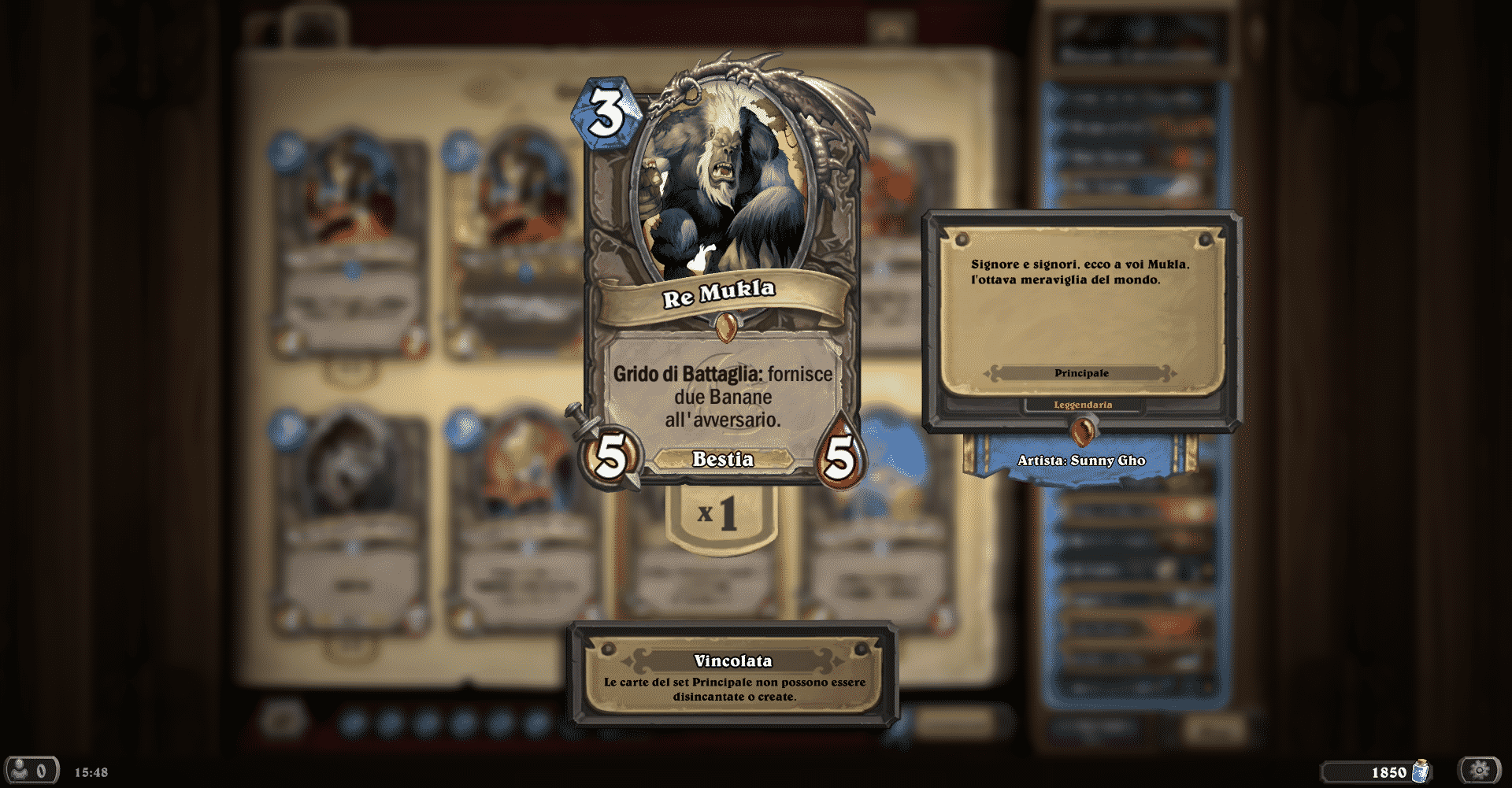 Hearthstone: Mazzo Cacciatore bestiale