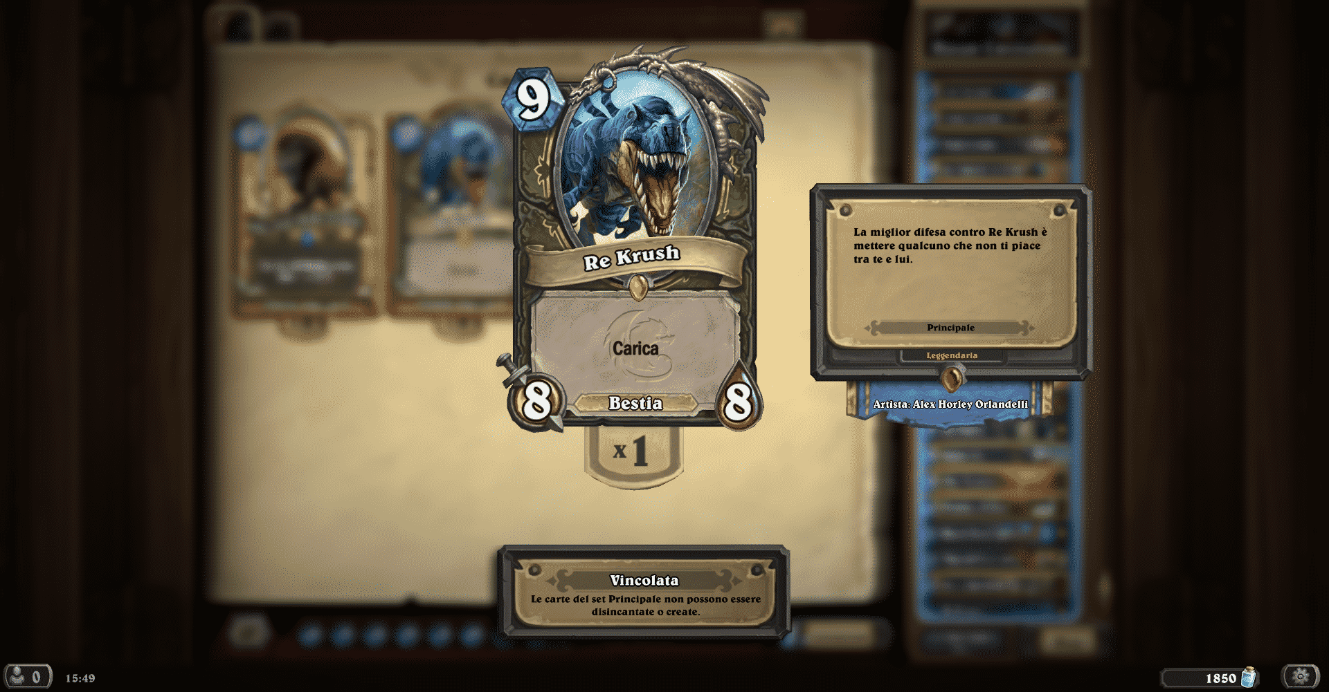 Hearthstone: Mazzo Cacciatore bestiale