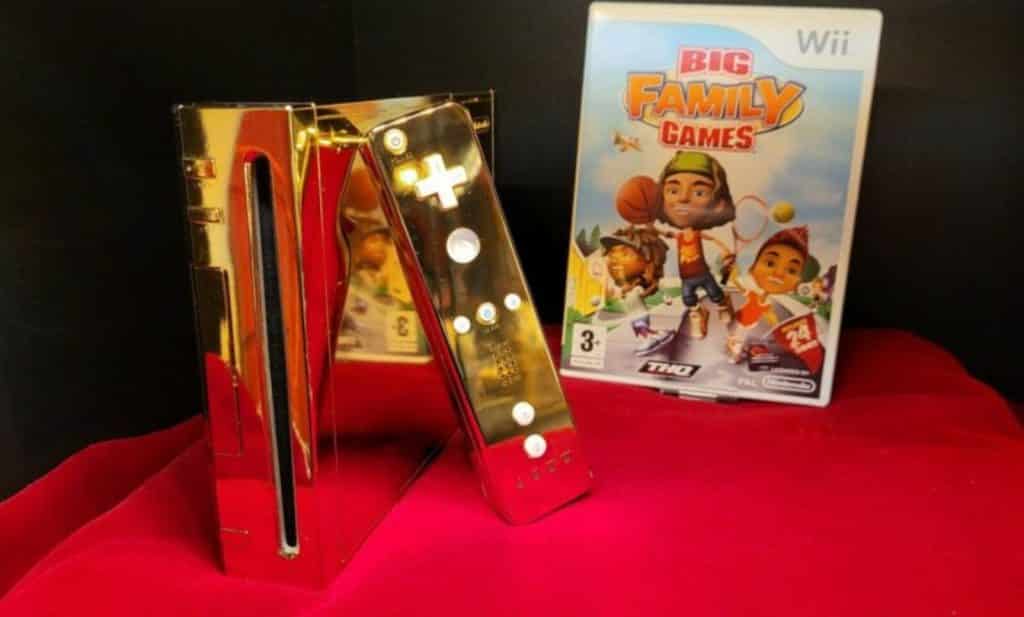 Nintendo wii d'oro