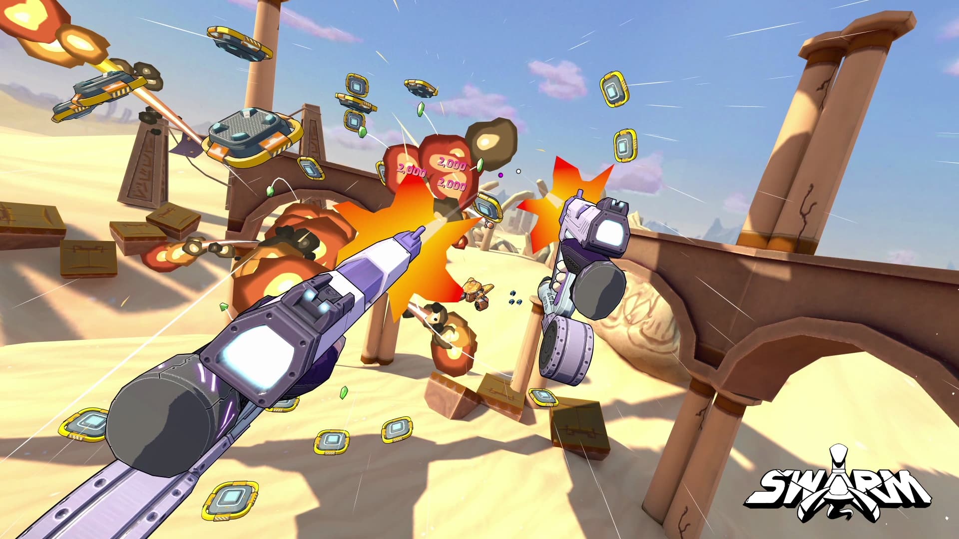 Swarm VR - Spider-Man incontra uno sparatutto