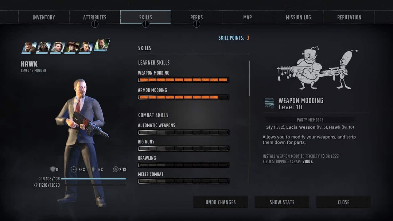 Wasteland 3: le Mod e il riciclo Wasteland 3, Wasteland 3 Mod, Wasteland 3 Armature, Wasteland 3 Multiplayer, Wasteland 3 Riciclare Armi