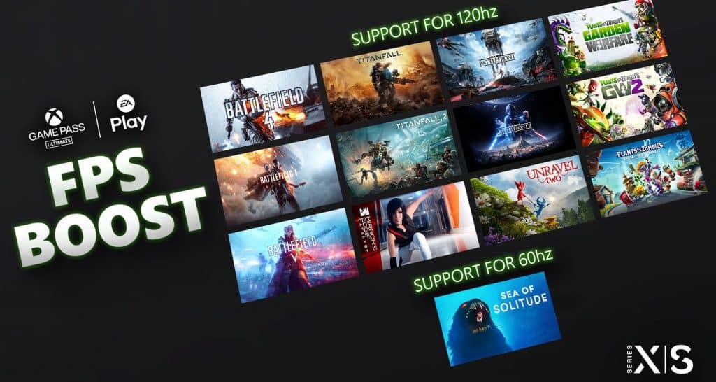 Xbox series x fps boost battlefield