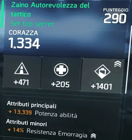 Zaino Tattico The DIvision