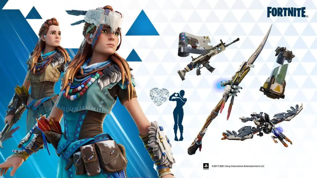 Fortnite Aloy accessori 