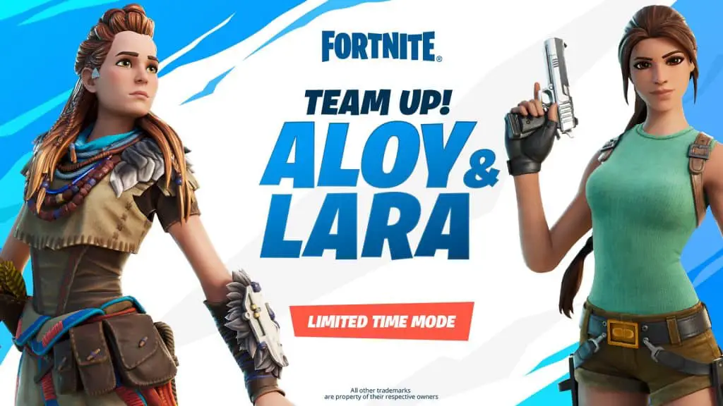 Fortnite Aloy e Lara