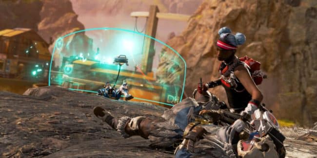 Uno screenshot tratto dal trailer di Apex Legends Arena