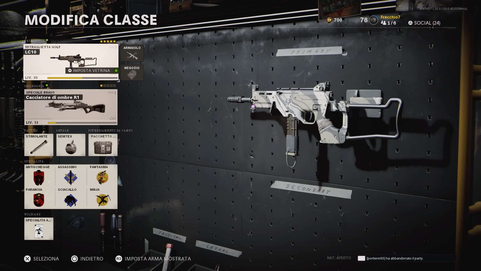 Setup classe Lc-10 e balestra per Black Ops Cold War Multiplayer