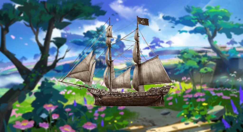 Genshin impact - inazuma boat travel