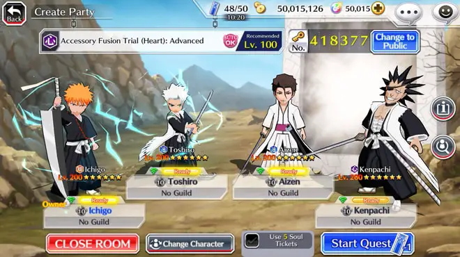 bleach brave souls