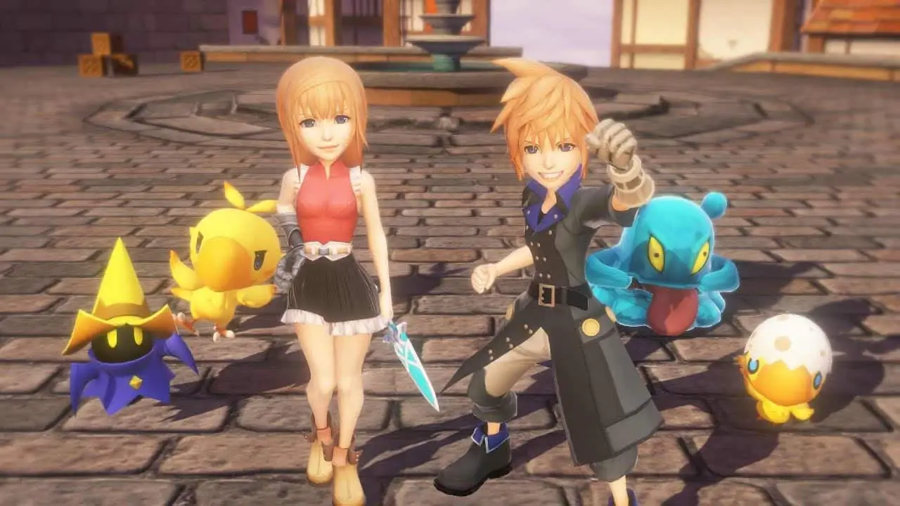 World of Final Fantasy - victory