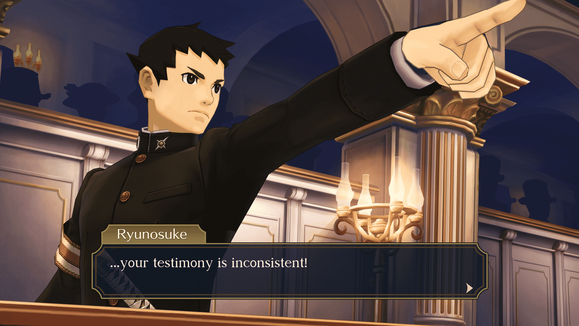 The Great Ace Attorney - gameplay