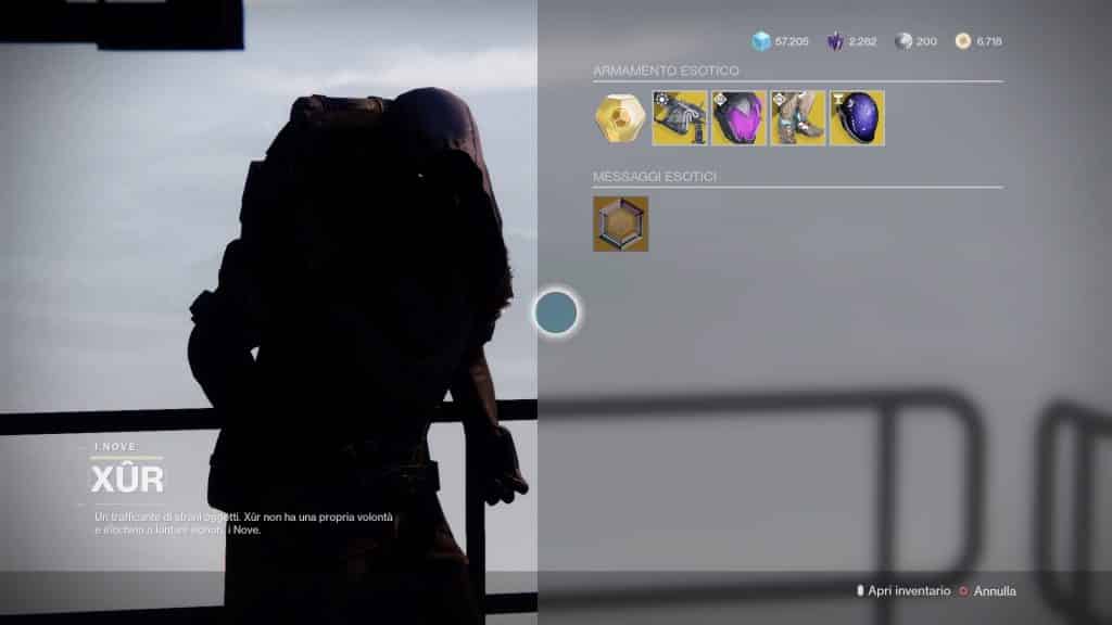 Destiny 2: guida alla location di Xur e alle esotiche della settimana (30 aprile-4 maggio)