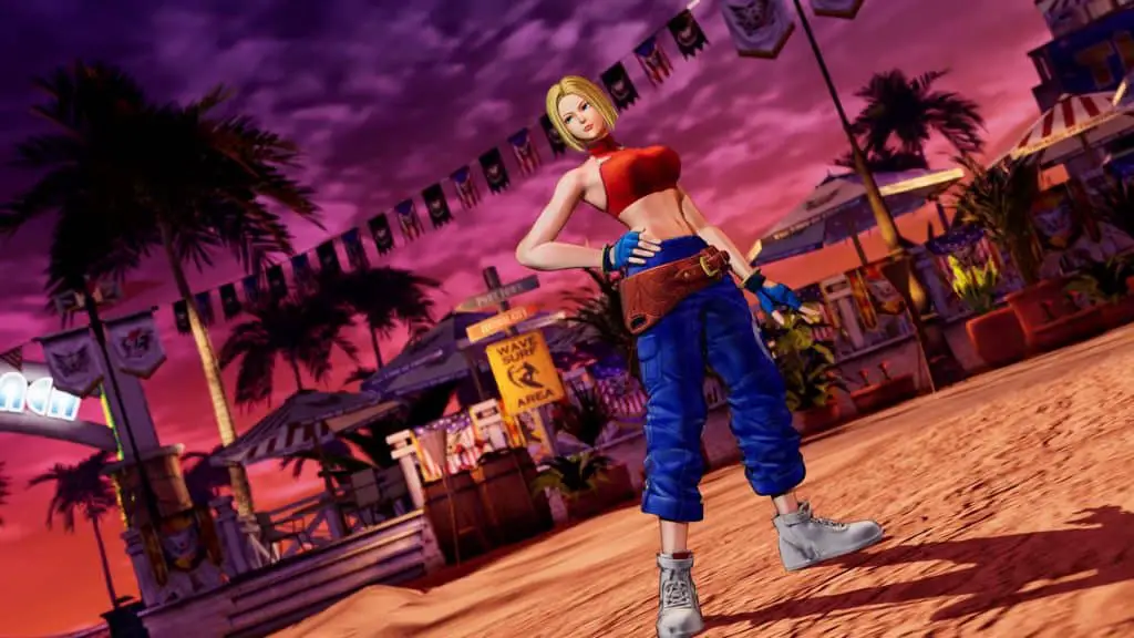The King of Fighters XV Blue Mary 03