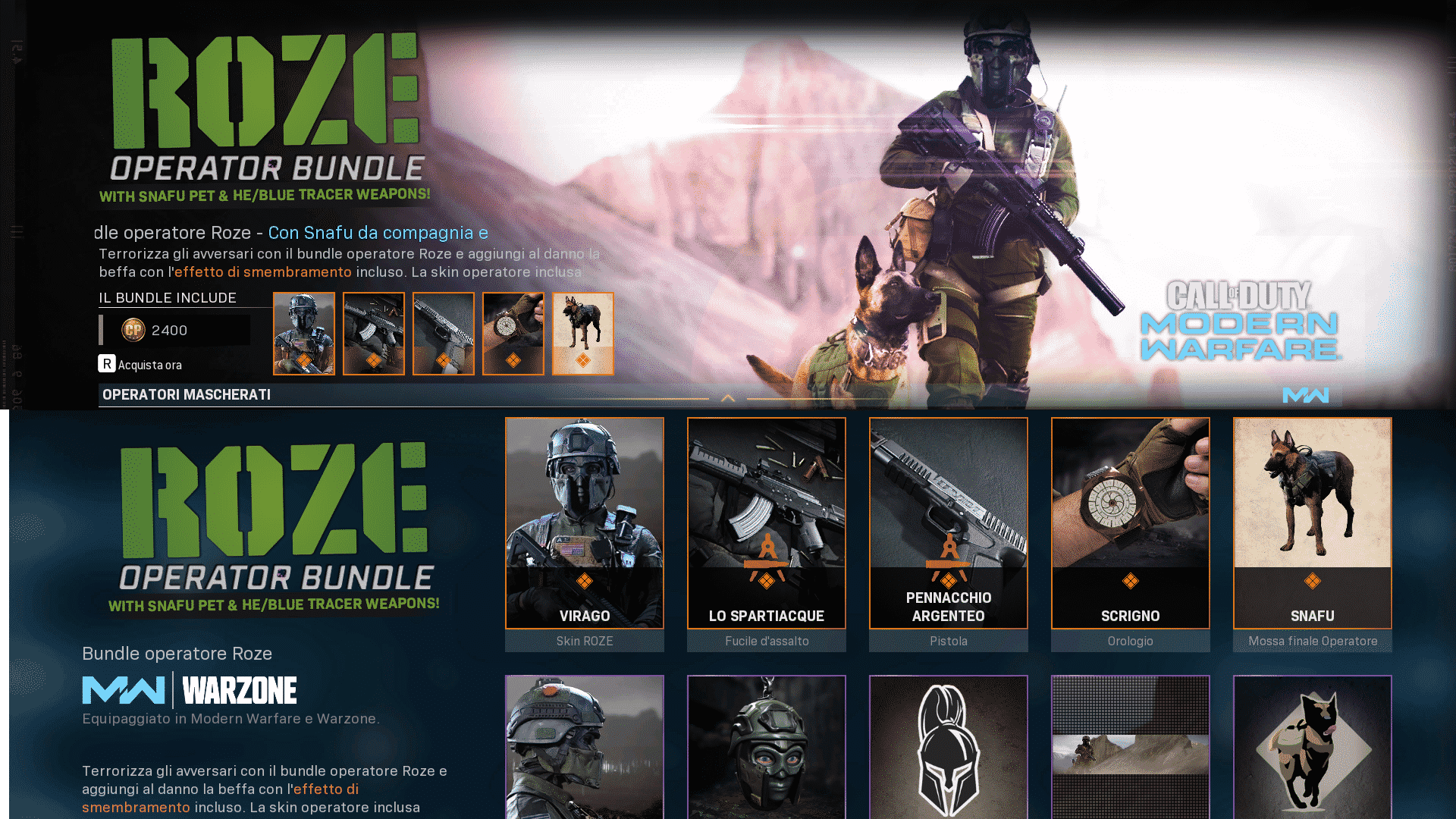 COD Warzone bundle